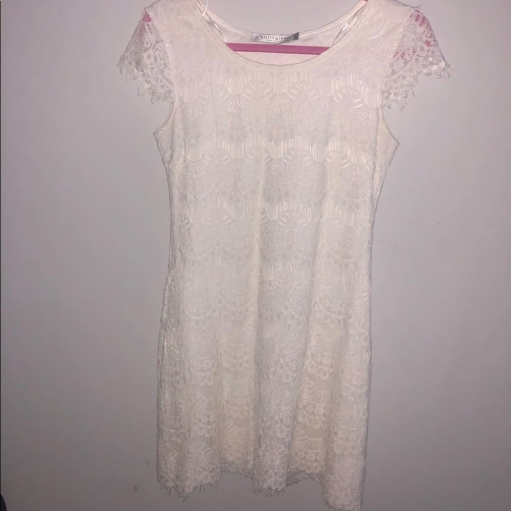 White Lace Dress